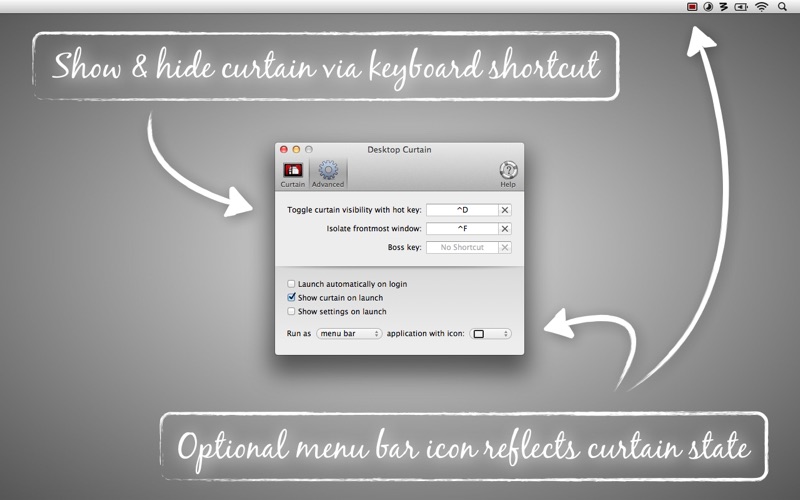 Desktop Curtain 3.0.8 Download